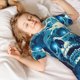 thumbnail image 5 of Fotbe Abstract Blue Skull Pijama Estampada de 2 Piezas para Niños – Ropa de Dormir de Manga Corta Cómoda para Niños y Niñas, Camiseta y Shorts de Algodón-Small, 5 of 6