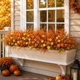 thumbnail image 4 of Scidweet Artificial Fall Flowers for Outdoors, 20 Bundles Autumn Mix Fake Silk Flowers Faux Plants Fall Decorations for Indoor Home Yard Garden Thanksgiving Decor, 4 of 9