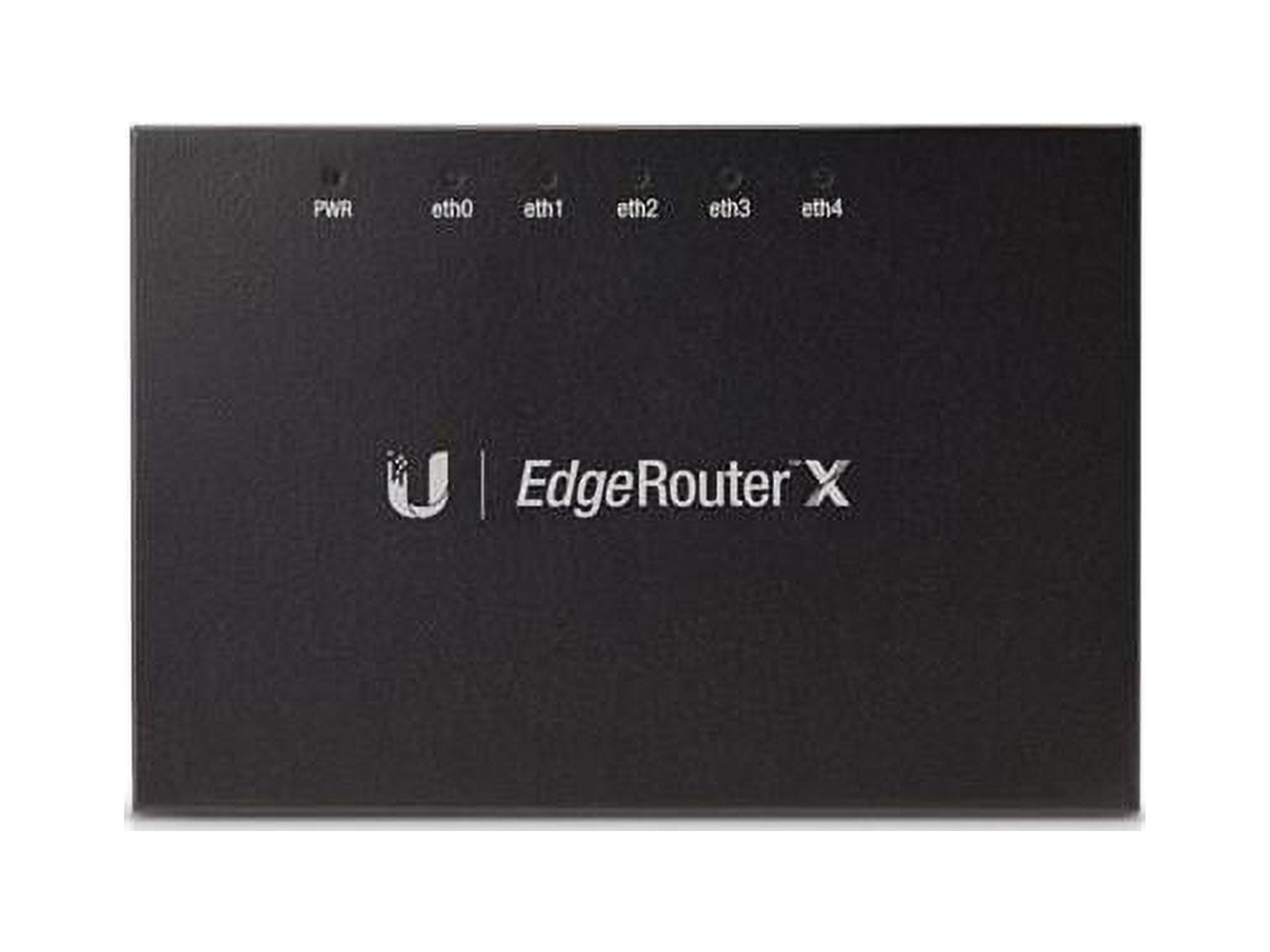 Ubiquiti ER-X-US EdgeRouter X 5-Port Advanced Gigabit Ethernet Routers, 256MB Storage