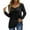 Black, variant on Fall Tunic Tops For Womens Long Sleeve Shirt Blouse Tops Loose Fitting Casual V-Neck Pullover Sweatshirts