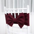 thumbnail image 4 of Christmas Chair Bows Sashes, Furenl Tulle Chair Decor With Bow & Flower For Wedding Reception And Aisle Seating, Christmas Decorations Indoor, 4 of 9