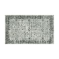 thumbnail image 7 of Vintage Washable Rug For Bedroom, Non Slip Boho Area Rugs Non-Shedding & Easy Care, Soft Distressed Bohemian Floral Indoor Throw Rug For Entryway Kitchen Bedside, Grey, 7 of 7