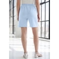 thumbnail image 2 of Roaman's Women's Plus Size Petite Plus Size Soft Knit Pull-On Short, 2 of 5