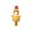 Yellow-YE-home supplies, variant on LEFTHIGH Home Easter Chick Hat Girl Clutching Colored Egg Pendant Hanging Ornament for Tree Wreath Gift Stand Party Decor Home Needs