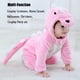 thumbnail image 3 of Mameluco con diseño de dinosaurio rosa Costume OLLULL, de 6 a 12 meses, 3 of 6