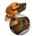 Downtown Pet Supply Soft Mesh Dog Muzzle for Grooming, Adjustable Dog Muzzles