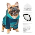 thumbnail image 3 of Haiem Hawaiian Ship Dolphin for Winter Dog Hoodie Sweatshirts with Pockets Warm Dog Clothes for Small Dogs Chihuahua-Large, 3 of 7