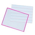 thumbnail image 2 of KleenSlate Clear Dry Erase Sleeves, Assorted Colors, 12 Per Pack, 2 of 3