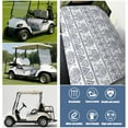 thumbnail image 6 of 51" x 31" Oversized Golf Cart Bench Seat Cover, Microfiber Towel for EZGO TXT, Club Car Precedent, Yamaha G29, Icon Models, 6 of 8