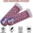 thumbnail image 6 of Kids Slipper Socks Boys Girls Fuzzy Soft Thick Cozy Warm Fleece lined Winter Indoor Christmas Socks, 6 of 6