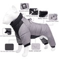 thumbnail image 4 of Abrigo de cuatro patas para perros Ropa de invierno para perros Ropa cálida y resistente al viento para perros Abrigo de algodón para mascotas, 4 of 6