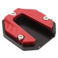 thumbnail image 1 of Motorcycle Side Stand Plate Pad, Stable Kickstand Extender Foot Side Stand Wear Resistant High Strength  For Soft  Red, 1 of 8