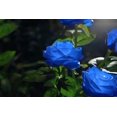 thumbnail image 2 of Solar Flower Shaped Light for Garden Decoration - Blue, 2 of 5