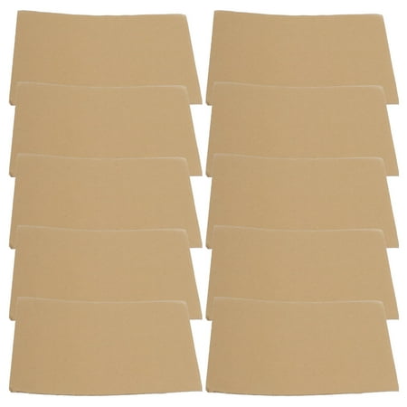 NICERIO Khaki Corrugated Cardboard Board for DIY Craft Sheets and Protective Packaging