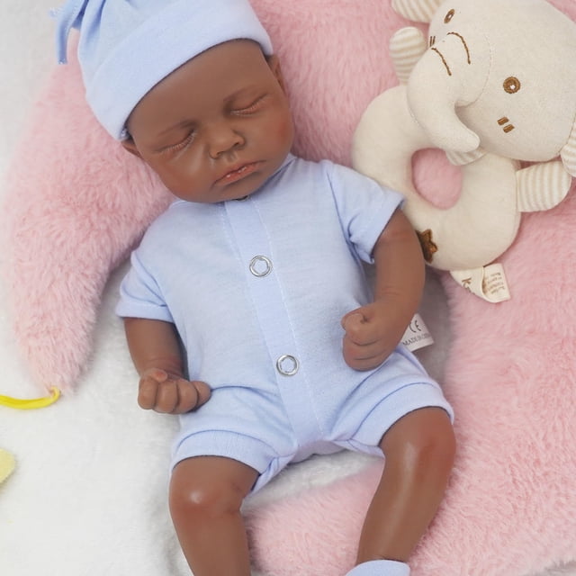 Muñeca Reborn MEIVCOS, totalmente de silicona, 30 cm, lavable para niños
