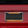 thumbnail image 2 of Ferris State University Bulldogs Chrome Metal Laser Cut License Plate Frame, 2 of 8