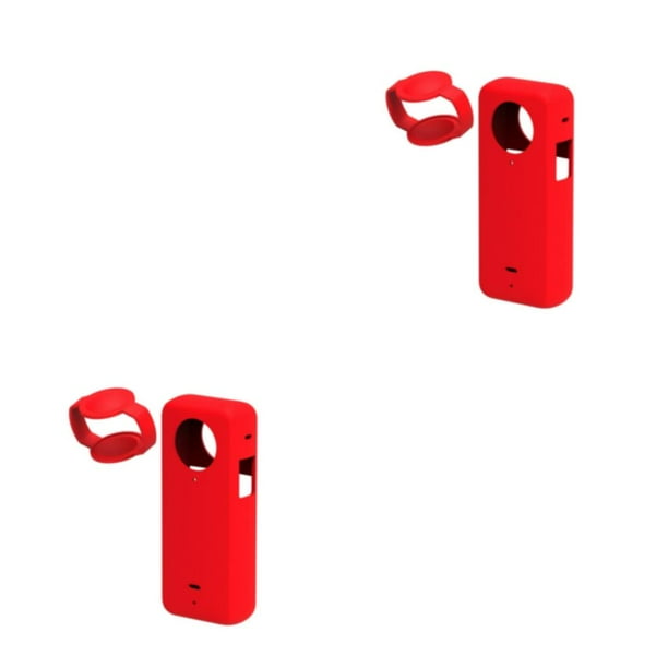 Inteprter Insta 360 X3 Camera Protector - Funda de silicona a prueba de arañazos para Insta 360 X3 Cover No deformable Type2 NO2