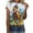 New2/White, variant on Otvok Womens Casual Style Casual Printed Short Sleeve Blouse Round-Neck Tops