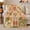 Bowtie Corgi, variant on Cheerful Corgi Patchwork Pattern Scene Smiling Pup Rustic, Playful Pet Portrait Pattern, Warm Flannel Blanket for Living Room and Bedroom, Dog Lovers Just Because Gift, Pet Lover Home Decor