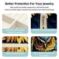 thumbnail image 3 of Owl Travel Portable Square Jewelry Display Necklace Organizer Storage Box, 3 of 6