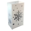 LumaBase Plastic LumaLantern - 10 Count (Snowflake)