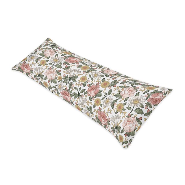 Funda de almohada Sweet Jojo Designs Vintage Floral 137 x 51 cm