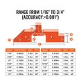 thumbnail image 2 of Router Table Setup Bars, 14 Pcs, Precision Aluminum Setup Blocks Height Gauge Set, with Laser Engraved Size Markings, 2 of 7