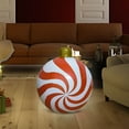 thumbnail image 4 of Christmas Inflatable Decoration, Pvc Candy Christmas Ball, 60Cm Weatherproof Outdoor Inflatable Candy Christmas Decor for Yard and Porch Party, 4 of 6