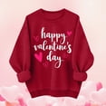 thumbnail image 6 of HCNTES Women's Valentine Long Sleeve Crew Neck Love Heart Graphic Pullover Spring Casual Comfortable Fashion Sweatshirt for Ladies(Y31-Red,L), 6 of 9