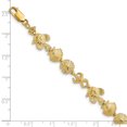 thumbnail image 3 of 14k Yellow Gold Sea Life Bracelet, 3 of 7