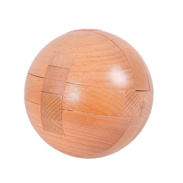 Juguetes de madera para niños, cerradura Kongming de haya, cerradura de desmontaje para ocio educativo para adultos, cerradura de mortaja y espiga para estudiantes de escuela primaria, cerradura Luban
