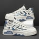 thumbnail image 5 of Zapatillas de skate de moda para hombre, transpirables, resistentes al desgaste, antideslizantes, con cordones, versátiles, para exteriores e informales, estilo urbano., 5 of 5