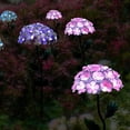 thumbnail image 3 of Light Solar Simulation Flower Plug In Flower Light Stake LED Flower Light For Garden Lawn Yard Decor, 3 of 8