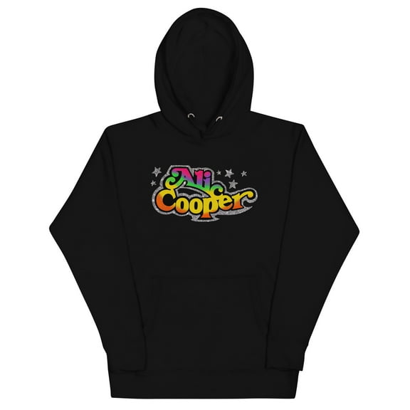 Alice Cooper - Gradient Star Unisex Hoodie - Black - Small