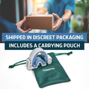 Bell Clamp by Lunderg - The ONLY Ergonomic Incontinence Clamp for Men with 3 Adjustable Sizes, Bell Shaped Frame and Anatomical Cutouts for ALL Day Comfort - Male Incontinence Products