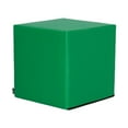 thumbnail image 1 of Taburete de cubo de yoga cuadrado otomano, asiento ligero y multifunción para el hogar. Verde, 1 of 9