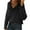 01-Black, variant on Womens Sweaters Fall Winter Clothes 2025 Long Sleeve Button Down Ruffle Crew Neck Casual Knitted Pullover Tops 01-Black L