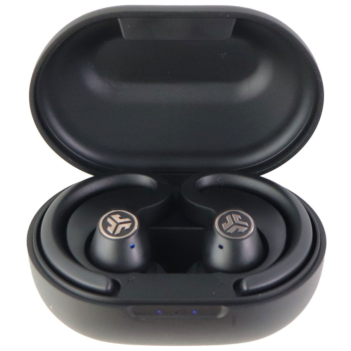 JLab Audio JBuds Air Sport True Wireless Bluetooth Earbuds + Charging Case - Black - IP66 Sweat Resistance - Class 1 Bluetooth 5.0 Connection - 3 EQ Sound Settings JLab Signature, Balanced, Bass Boost