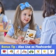 thumbnail image 4 of Juguete educativo HahaGift, juego de cartas a juego para niños de 3 a 5 años, 4 of 7