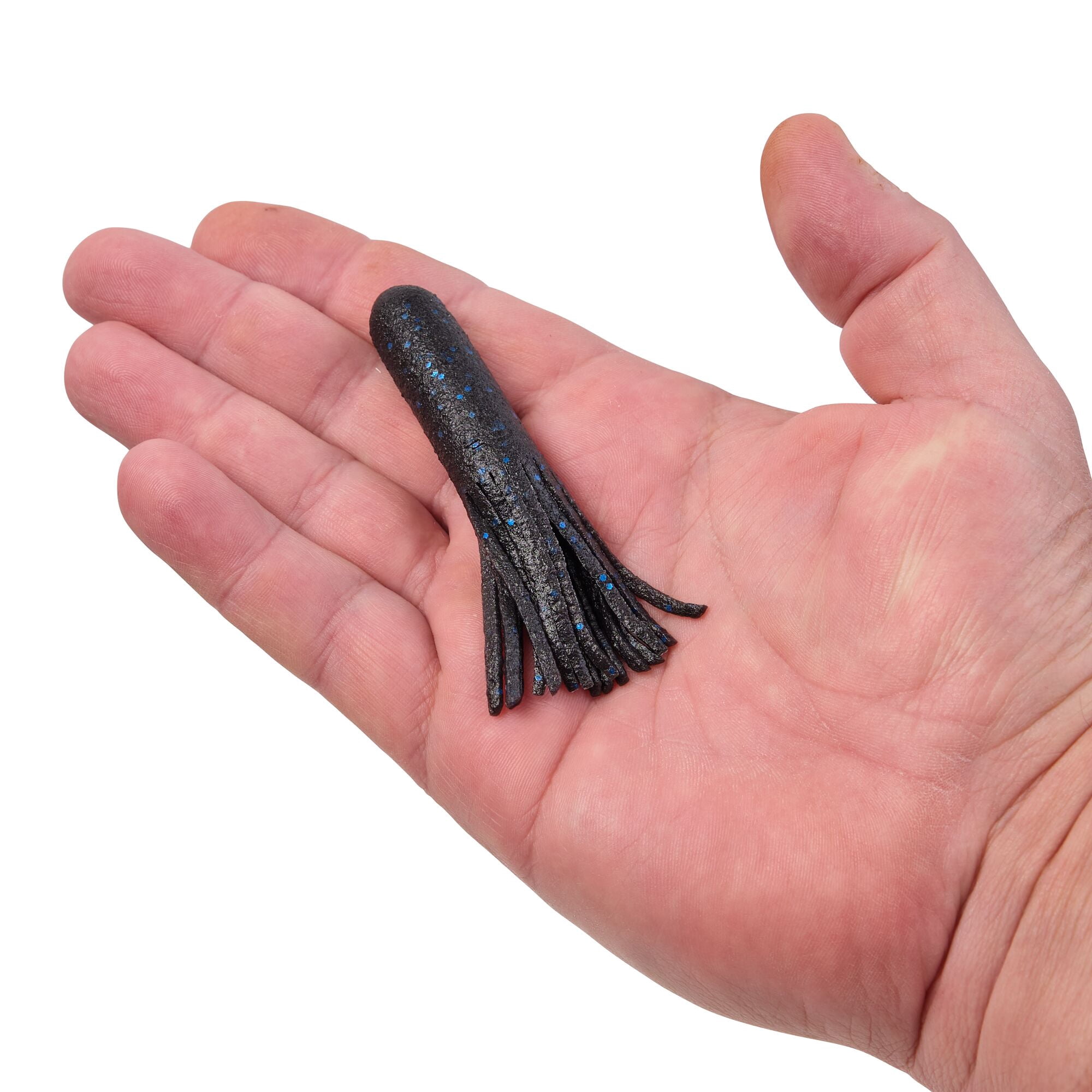 Berkley PowerBait® MaxScent Tube Fishing Soft Bait 3 1/2in | 9cm Black Blue Fleck