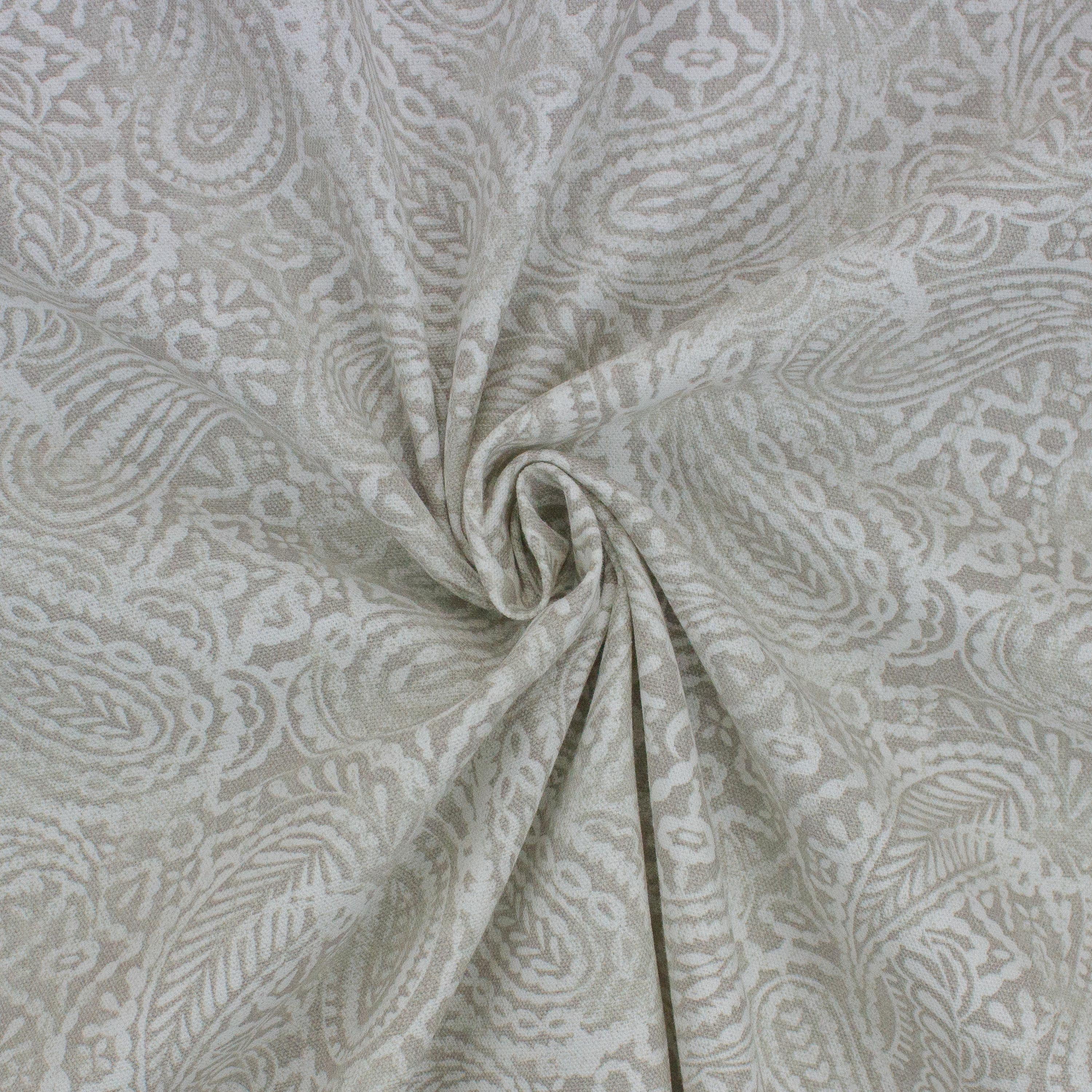 Better Homes & Gardens 100% Cotton Paisley Ogee Beige, 2 Yard Precut Fabric