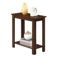 thumbnail image 3 of Convenience Concepts Designs2Go Baja Chairside End Table with Shelf, Espresso, 3 of 6