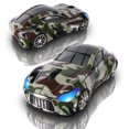 thumbnail image 3 of PloutoRich Wireless Mouse Cool Car Shape Mouse 2.4GHz Optical Portablle Travel Cordless Mice with USB Receiver for Laptop PC Computer, Colorful Green, 3 of 12