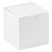 Partners Brand Gift Box,4x4x4",White,PK100 GB444