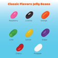 thumbnail image 2 of Classic Jelly Beans Candy, Assorted Fruit Flavored Bird Eggs, Bulk Pack 3 Pounds, 2 of 7