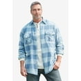thumbnail image 4 of KingSize Men's Big & Tall Signature Plaid Flannel Shirt, 4 of 6