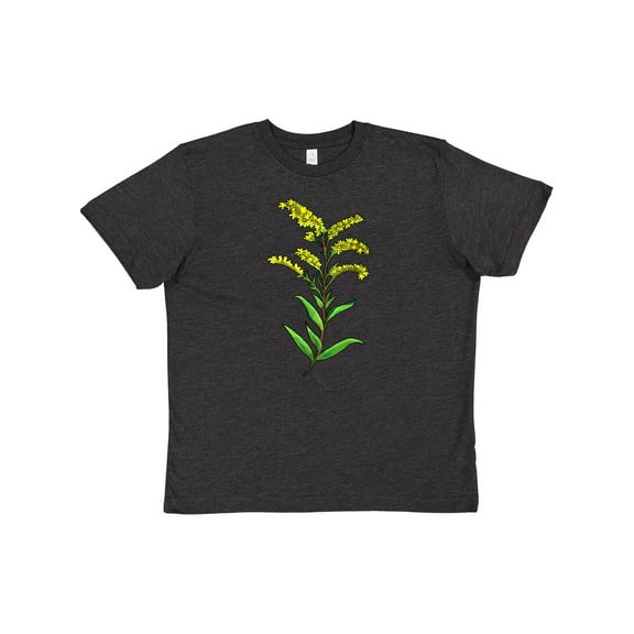 Inktastic Solidago Goldenrod Wildflowers Youth T-Shirt