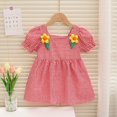 thumbnail image 1 of 2023 nuevo verano algodón bebé niñas dibujos animados manga larga vestido ropa infantil niños princesa vestidos ropa Casual 0-3 años Tan Jianjun  unisex, 1 of 2