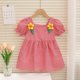 thumbnail image 1 of 2023 nuevo verano algodón bebé niñas dibujos animados manga larga vestido ropa infantil niños princesa vestidos ropa Casual 0-3 años Tan Jianjun  unisex, 1 of 2