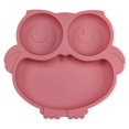 thumbnail image 1 of Silicone Suction Plate Solid Cute Cartoon Non-Slip Suction Dish, 1 of 10